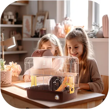 Furrever Friends Miku Homie M Brown - klatka dla małych gryzoni kompletny zestaw-1904559
