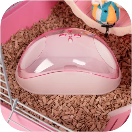 Furrever Friends Miku Lux Pink - klatka dla gryzoni bogaty zestaw-1904596