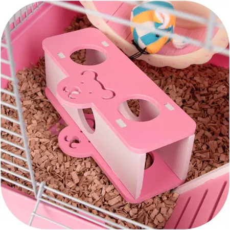 Furrever Friends Miku Lux Pink - klatka dla gryzoni bogaty zestaw-1904597