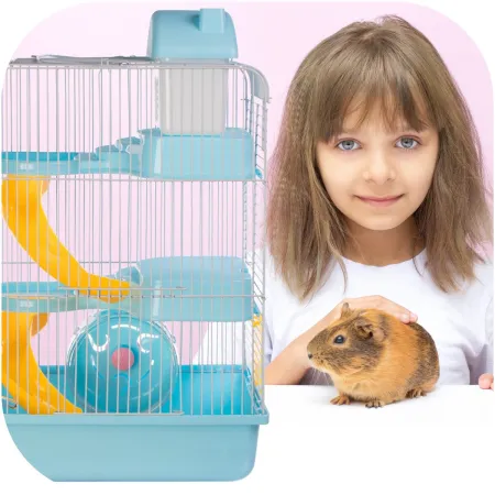 Furrever Friends Miku Skyscraper Blue - klatka dla małych gryzoni kompletny zestaw-1904613
