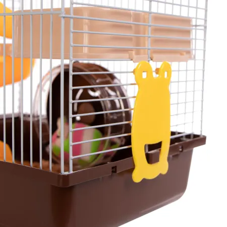 Furrever Friends Miku Skyscraper Brown- klatka dla małych gryzoni kompletny zestaw-1904620