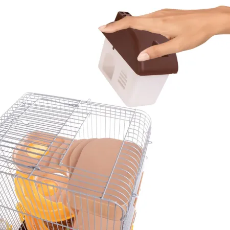 Furrever Friends Miku Skyscraper Brown- klatka dla małych gryzoni kompletny zestaw-1904623