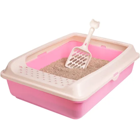 Furrever Friends Purrfect Box Pink with Scoop - duża kuweta z łopatką-1904725