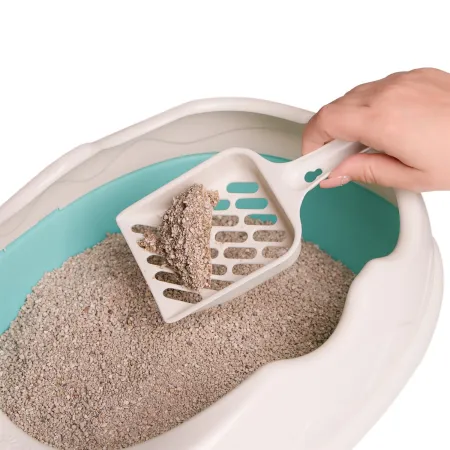 Furrever Friends Purrfect Point Turquoise with Scoop - mała kuweta z łopatką-1904755