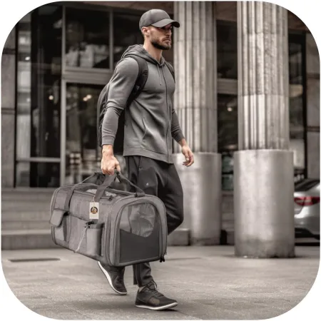 Furrever Friends Street Wheel Bag - transporter dla kota i psa-1904823