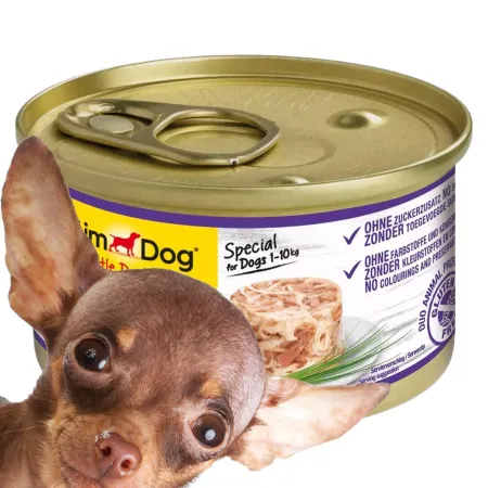 Gimdog Pure Delight 85g  - karma dla małych psów kurczak i tuńczyk w galarecie-1906247