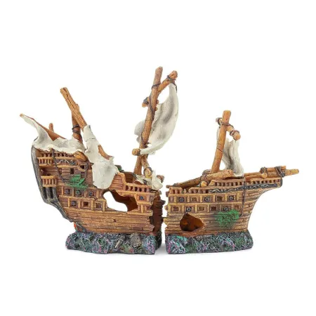 Happet - ozdoba do akwarium statek 25cm-1906744