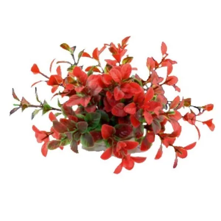 Happet Aquatic Plant - czerwono-zielona roślinka sztuczna 10cm