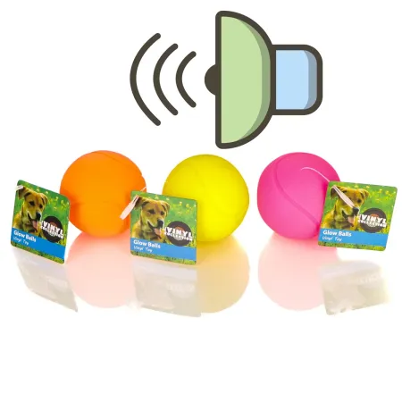 HappyPet Glow Balls - piszcząca piłka-1907032