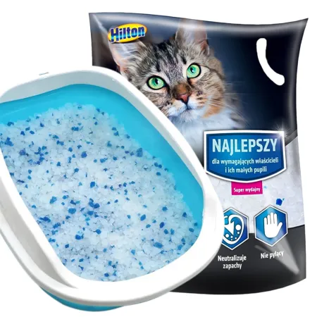 Hilton Cat Litter Silicone - żwirek silikonowy dla kota 3,8l-1907356