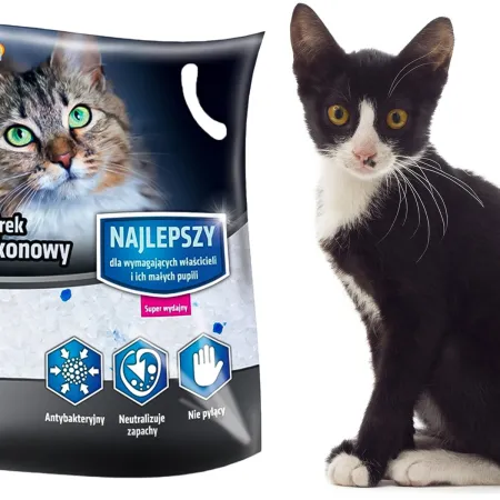 Hilton Cat Litter Silicone - żwirek silikonowy dla kota 3,8l-1907361