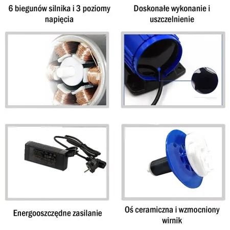 Hsbao SWD-6000 - pompa z kontrolerem (max 6000l/h)-1907757