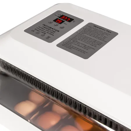 Janoel 24S - inkubator z termostatem i automatycznym obracaniem jaj-1907843