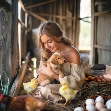 Janoel N48 - inkubator z termostatem i automatycznym obracaniem-1907849