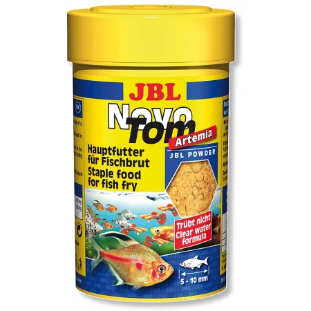 JBL NovoTom Artemia 100ml -  pokarm dla młodych żyworodnych ryb akwariowych