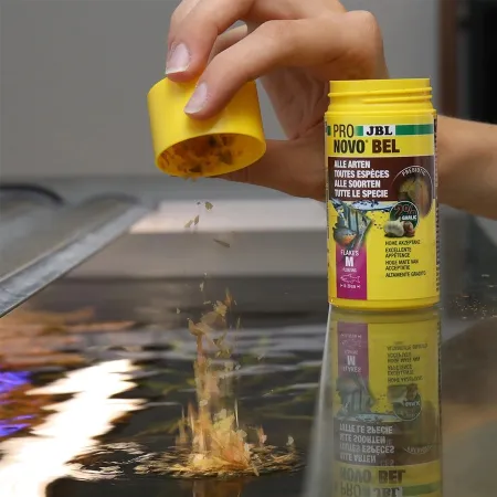 JBL Pronovo Bel Flakes S 100ml - podstawowy pokarm w płatkach dla ryb-1908236