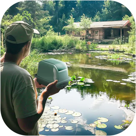 Jecod JCA-50 - napowietrzacz oczka wodnego 3000l/h-1909412