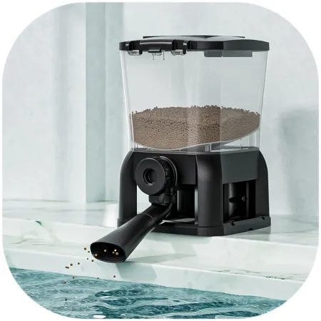 Jecod Solar Auto Feeder 6l - karmnik automatyczny solarny oczko wodne-1909491