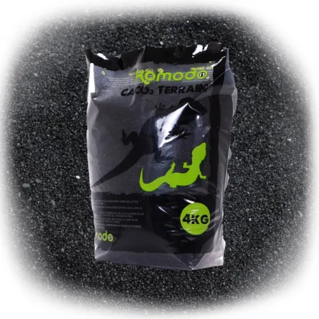 Komodo CaCo3 Sand Czarny - jadalny piasek dla gadów-1909974