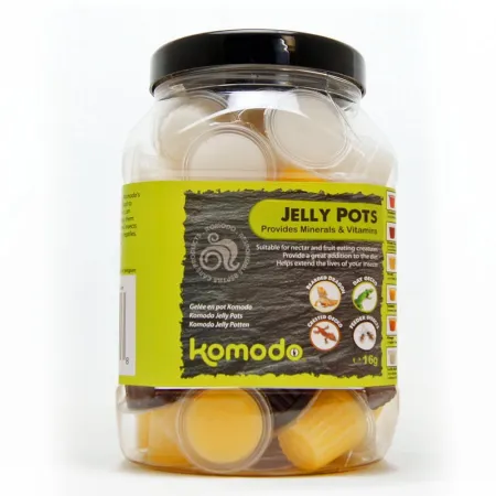Komodo Jelly Pot  Mixed Flavours  Jar - miks pokarmów w żelu 60szt.-1910206