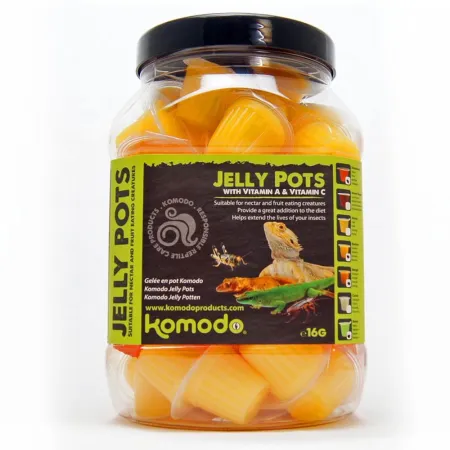 Komodo Jelly Pot Fruit Mix  Jar - miks owocowy w żelu 60szt.-1910260