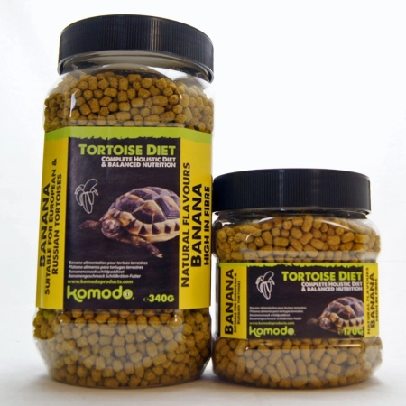 Komodo Tortoise Diet Banana 170g - pokarm dla żółwi-1910377