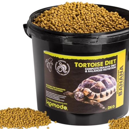 Komodo Tortoise Diet Banana 2kg - pokarm dla żółwi-1910380
