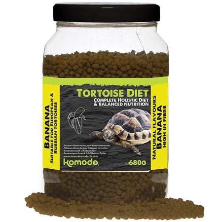 Komodo Tortoise Diet Banana 680g - pokarm dla żółwi-1910390
