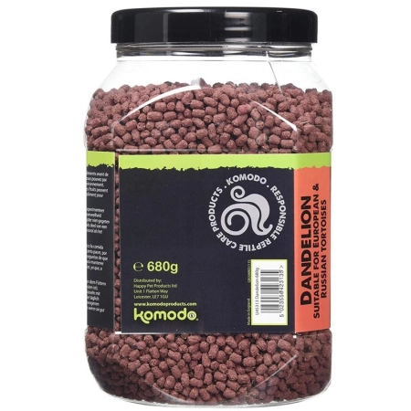 Komodo Tortoise Diet Dandelion 680g - pokarm dla żółwi-1910418