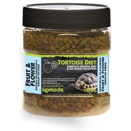 Komodo Tortoise Diet Fruit Flower 170g - pokarm dla żółwi-1910422