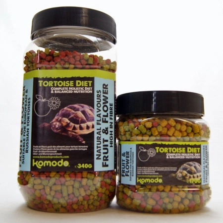 Komodo Tortoise Diet Fruit Flower 170g - pokarm dla żółwi-1910423