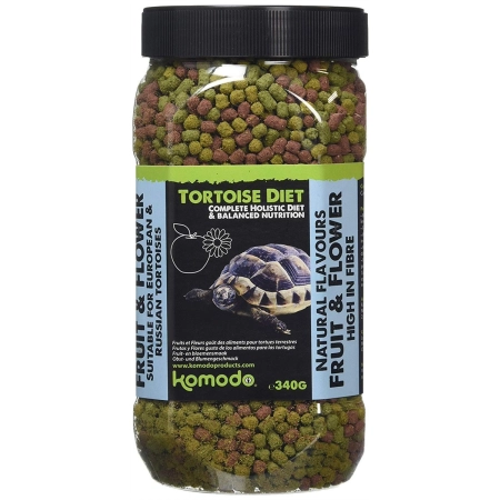 Komodo Tortoise Diet Fruit Flower 340g - pokarm dla żółwi-1910428