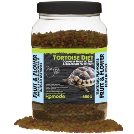 Komodo Tortoise Diet Fruit Flower 680g - pokarm dla żółwi-1910435