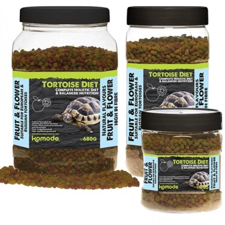 Komodo Tortoise Diet Fruit Flower 680g - pokarm dla żółwi-1910438