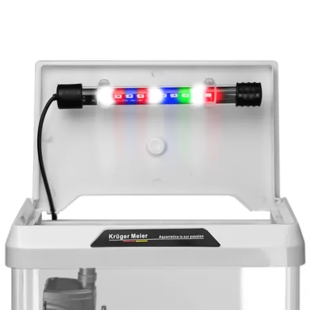 Kruger Meier Como Aquarium 16l - akwarium zestaw biały-1910691