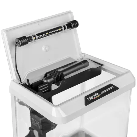 Kruger Meier Como Aquarium 16l - akwarium zestaw biały-1910692