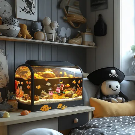 Kruger Meier Pirate Ship S – Statek do Akwarium 16x6x15 cm-1910987