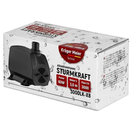 Kruger Meier Sturmkraft Brunnen - zestaw fontannowy 3000l/h-1911217