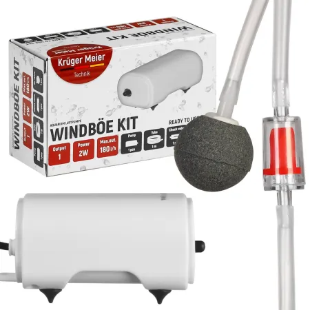 Kruger Meier Windboe Kit - zestaw napowietrzacz 180l/h-1911300