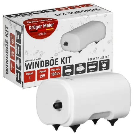 Kruger Meier Windboe Kit - zestaw napowietrzacz 180l/h-1911304