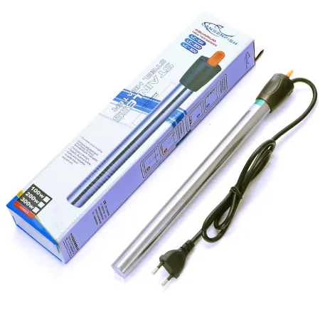 LansenFish Steel Heater 200W - stalowa grzałka z termostatem do akwarium 100l - 200l-1911414