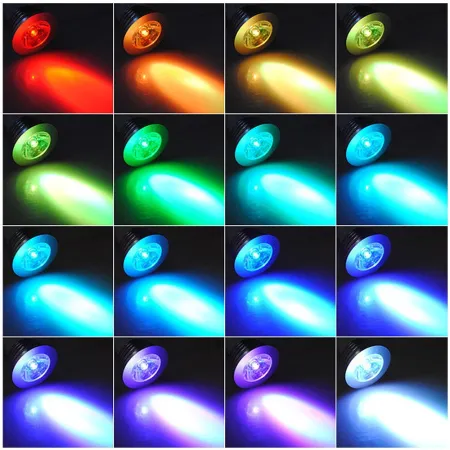 Paludarium Sunset LED 3W - żarówka kolorowa LED z pilotem-1914063