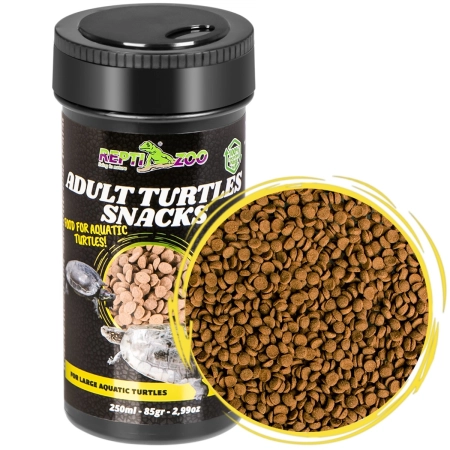 Repti-Zoo Adult Turtle Snacks 250ml - pokarm dla żółwi wodnolądowych-1914689