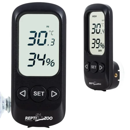Repti-Zoo Digital Alarm Thermometer Hygrometer - termometr i higrometr LCD-1915028