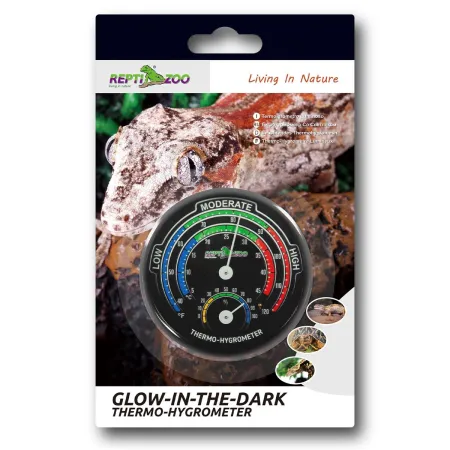 Repti-Zoo Glowing Thermo / Hygrometer - świecący w nocy termometr i higrometr-1915195