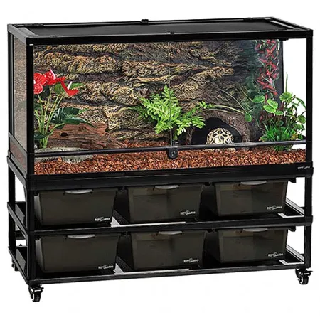 Repti-Zoo IN003 - stelaż pod terrarium z szufladami i kółkami-1915307