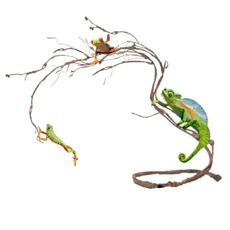 Repti-Zoo Jungle Multi Vines - rozgałęziona liana gięta 150cm-1915469