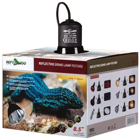 Repti-Zoo Oprawka z kloszem na żarówkę 75W-1916162