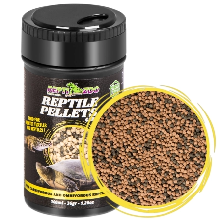 Repti-Zoo Reptile Pellets 100ml - pokarm i witaminy dla gadów mięsożernych-1916300