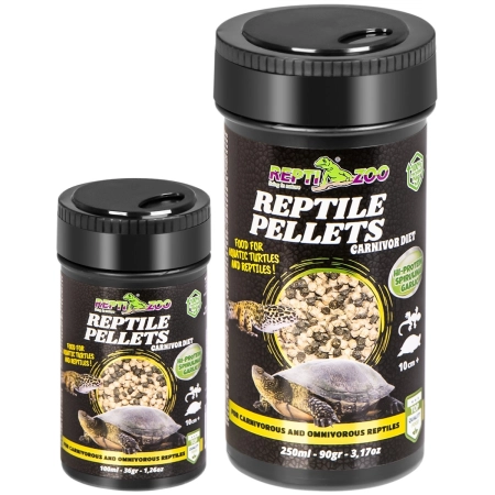Repti-Zoo Reptile Pellets 100ml - pokarm i witaminy dla gadów mięsożernych-1916303